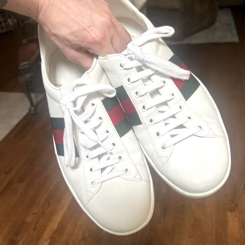 Gucci Ace Men’s Sneakers Sz 9.5 (no box/very good condition)